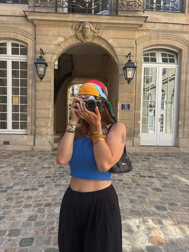 Portrait of Marion Tressens.